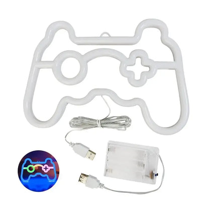 Gamer Neon Sign Lights,Gamer Controller Neon Lamp for E-sport Room