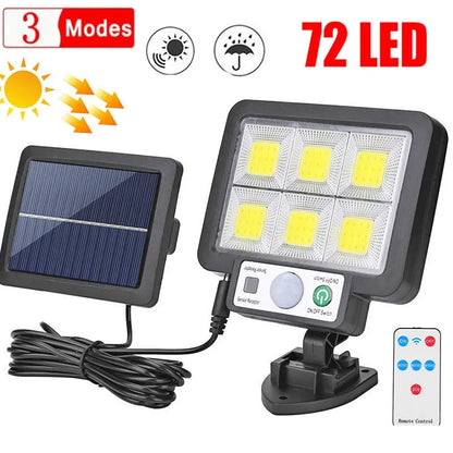 Solar Motion Wall Light – 3 Modes