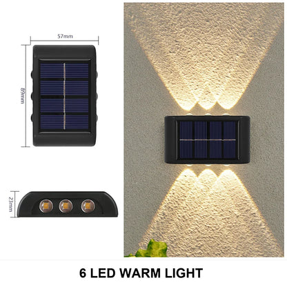 Solar Wall Lamp Outdoor Waterproof Solar