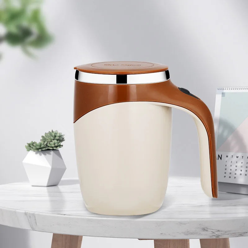 Automatic Stirring Cup Refillable Portable Coffee Mug