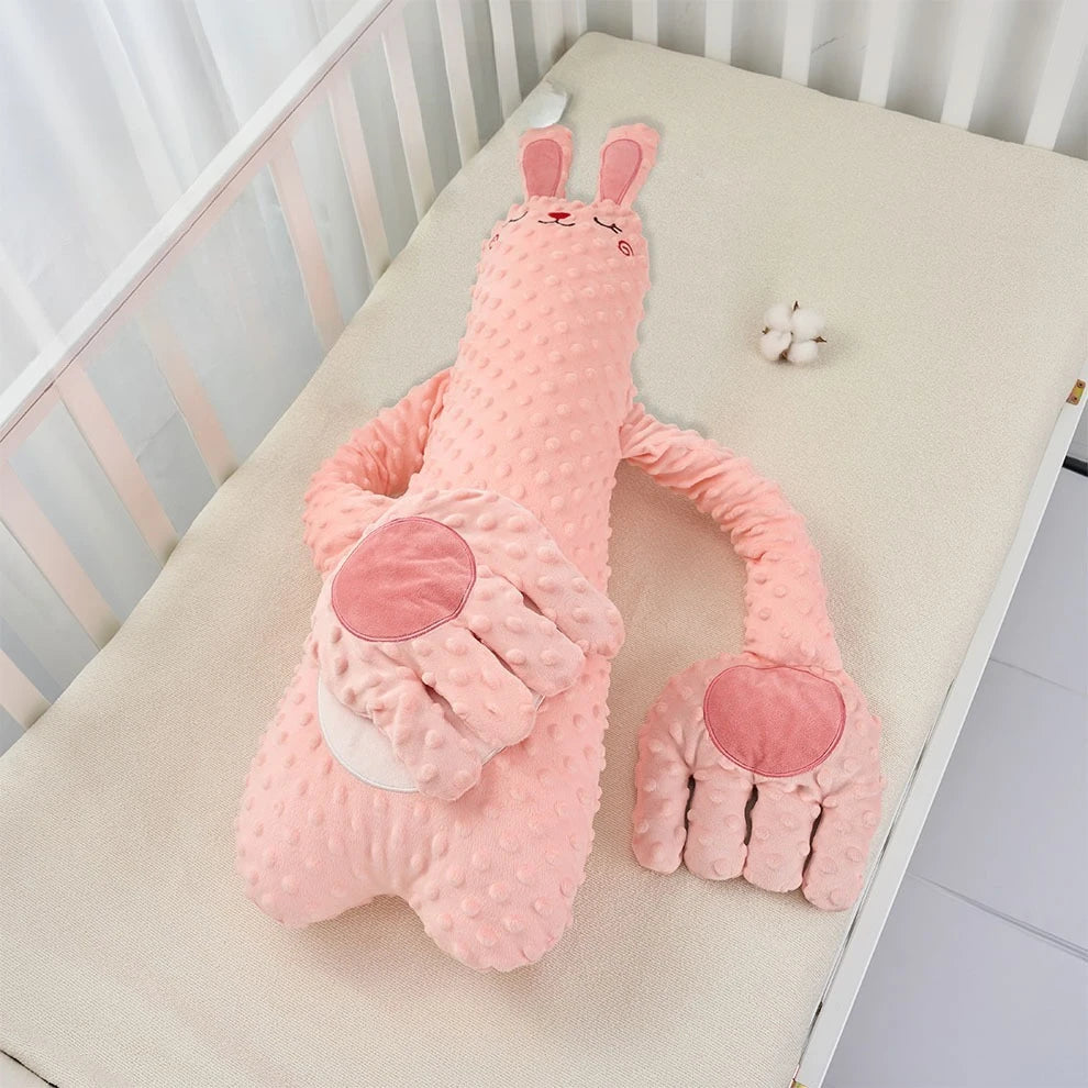 Almohada para dormir para bebés recién nacidos, con muñeco de palmada relajante, control remoto, almohada eléctrica para bebés con forma de mano y palmada relajante