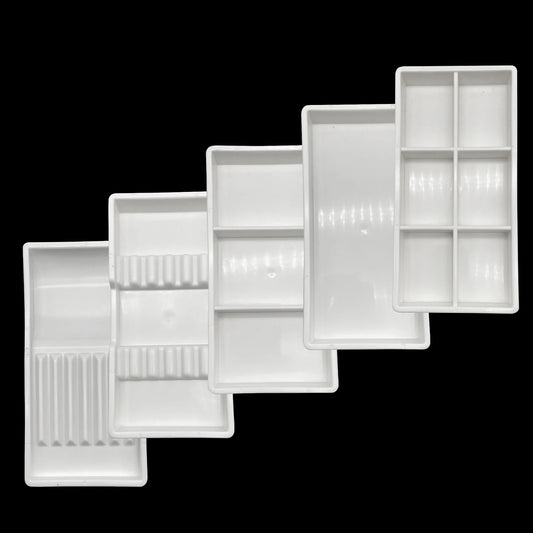 1Pcs WELLCK Dental Autoclavable Cabinet Trays Plastic Drawer Organizer for Dentist Doctor Surgical Dental Tray 9.5cm*19.5cm*2cm