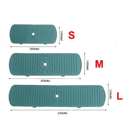 Alfombrilla de silicona para grifo