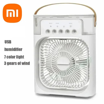 Ventilador portátil 3 en 1 Xiaomi con luz LED