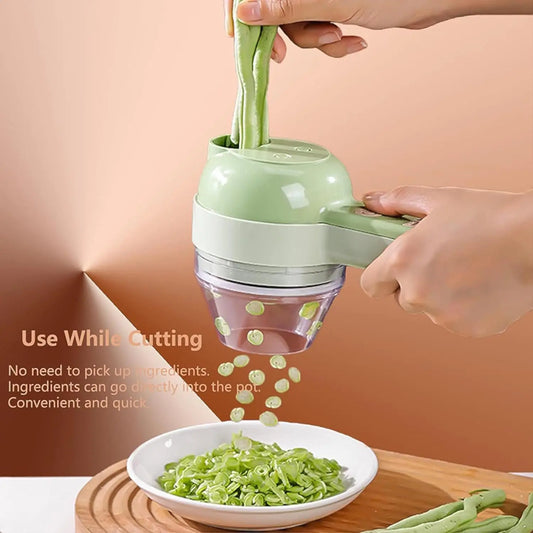 "4-in-1 Wireless Food Processor & Chopper"