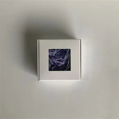 10pcs square white/kraft/black window packaging boxes, various sizes, wedding party gifts, handmade soap chocolate flat boxes