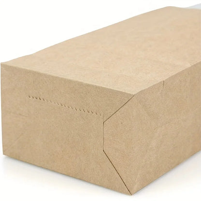 100pcs Mini Kraft Paper Gift Bags  Weddings, Birthdays & Gift Packaging, Event Goodie Bags | Simple Design | Kraft Paper Bag