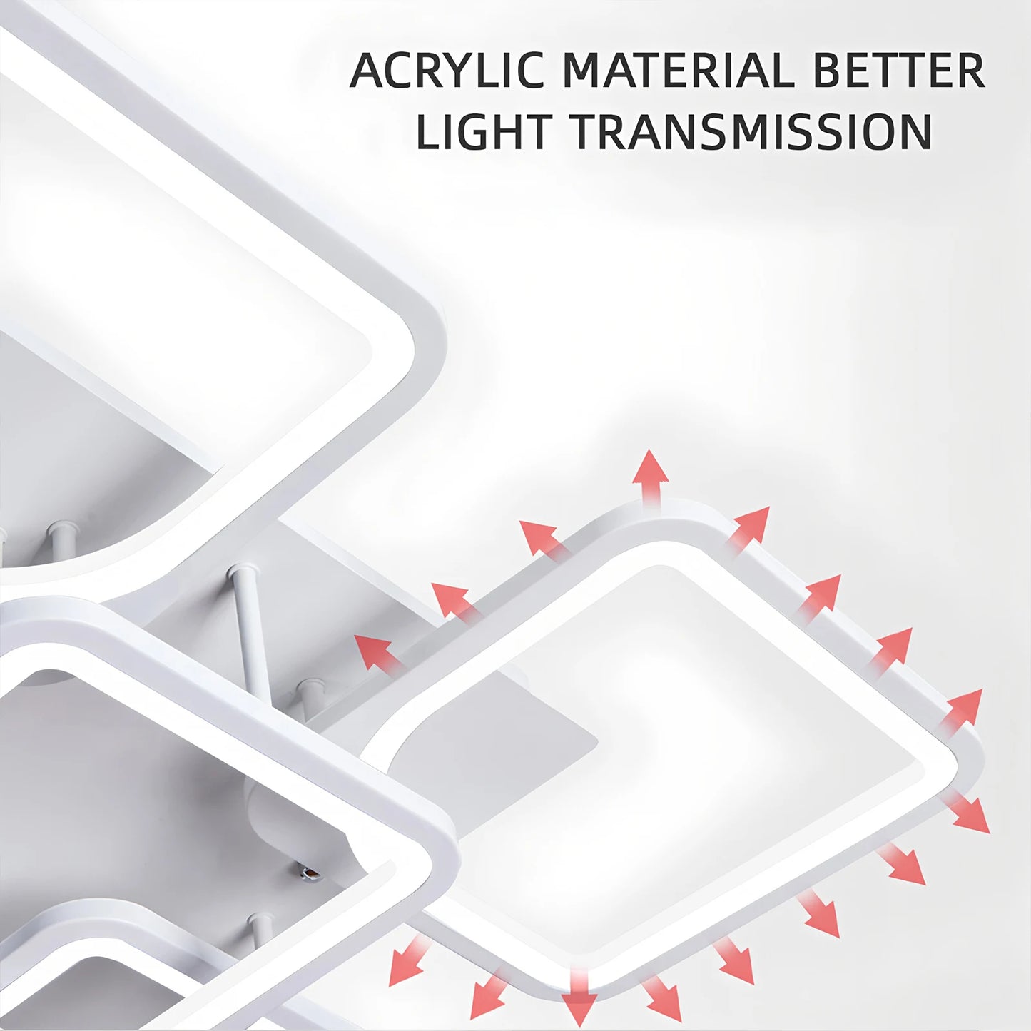 Lámpara de techo LED moderna para salón y dormitorio con mando a distancia, plafón sencillo, accesorios nórdicos para el hogar