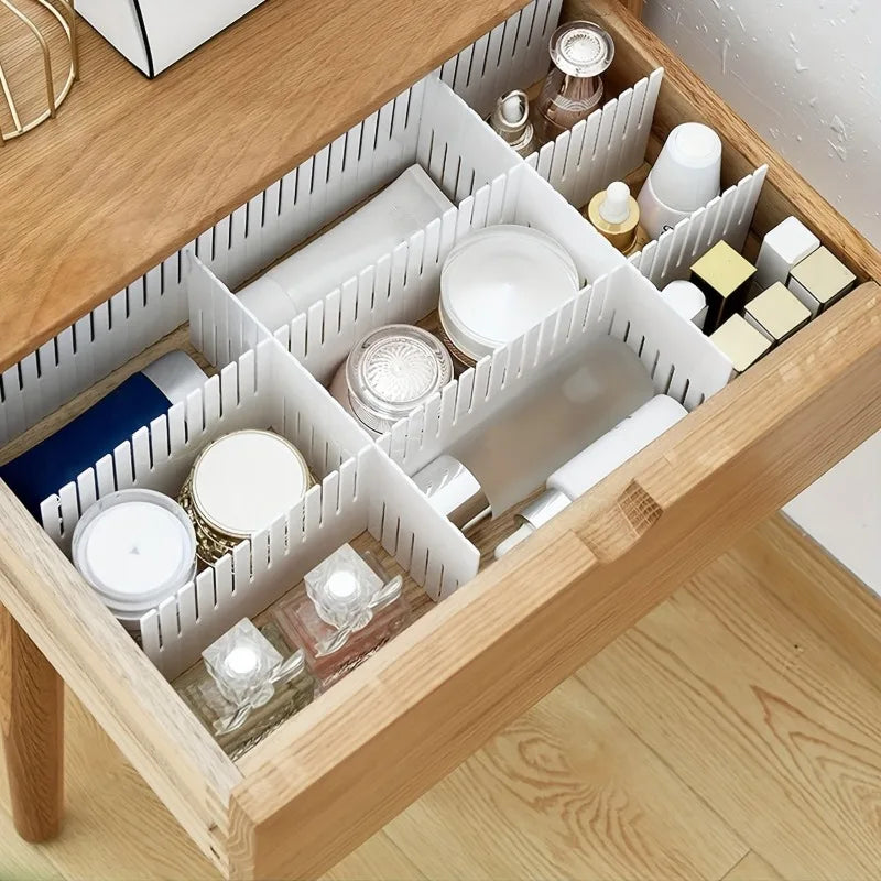 4/8/12PCS Drawer Divider Drawer Storage Divider bedroom