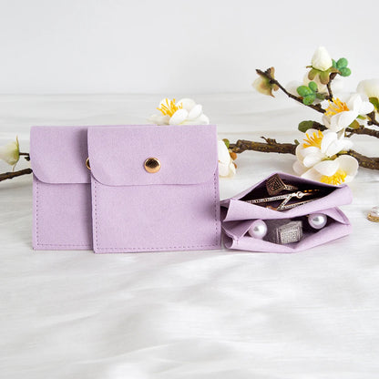 50/10/1pcs Microfiber Velvet Bag Jewelry Presents Bags for Earrings Necklace Christmas Wedding Gift Package Candy Favor Bag