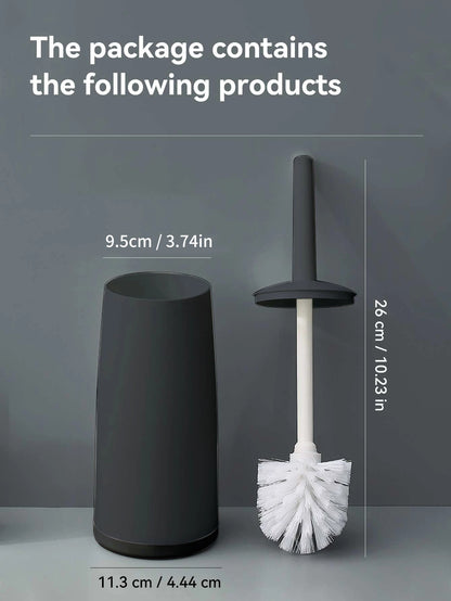 Cepillo de inodoro de plástico con base de pie WORTHBUY