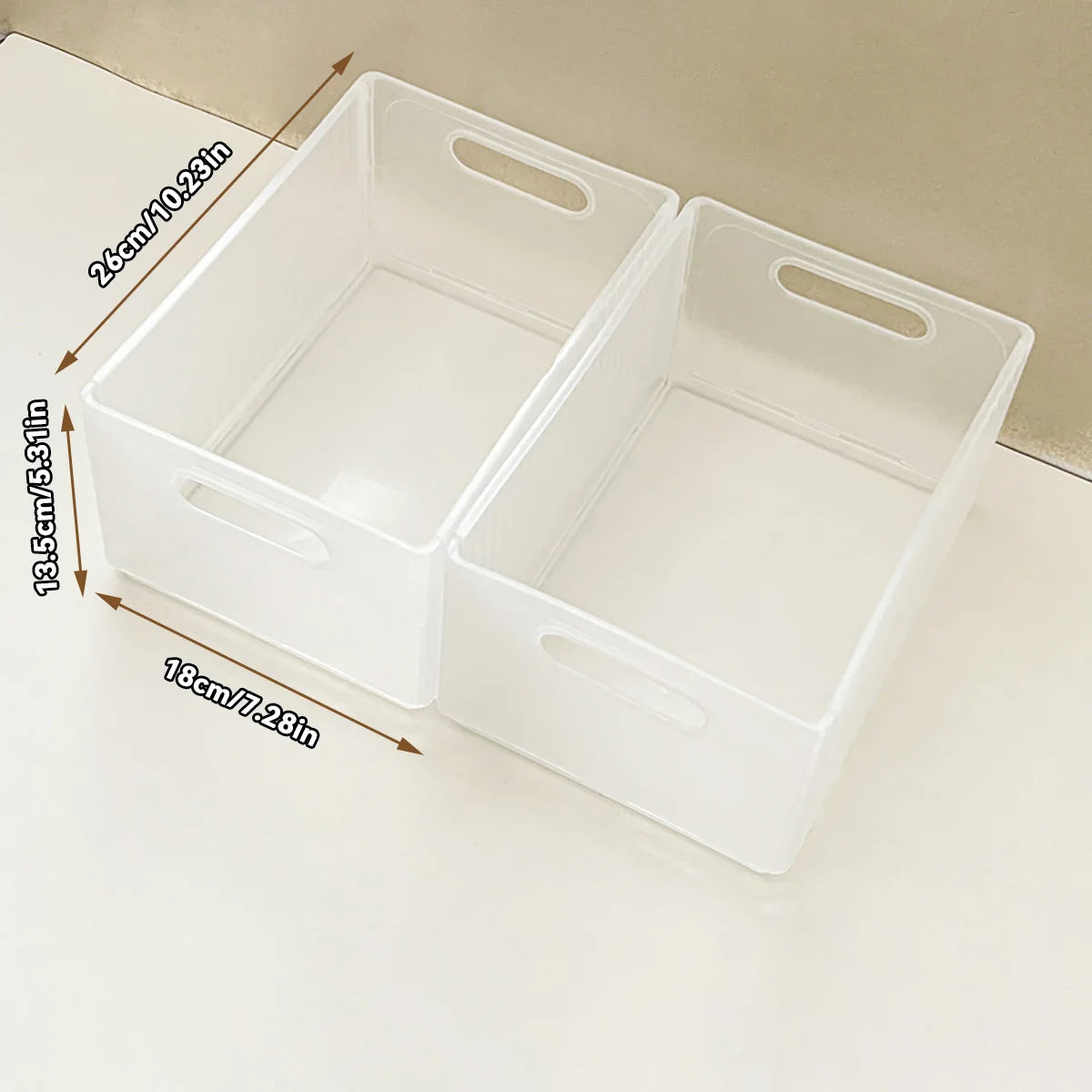 WORTHBUY Plastic Folding Fridge Storage Box Pull-Out Fruit Vegetable Organizer Box Large Capacity Kitchen Storage Organization