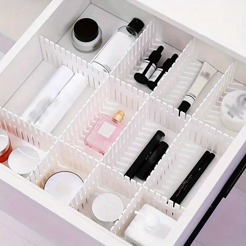 4/8/12PCS Drawer Divider Drawer Storage Divider bedroom