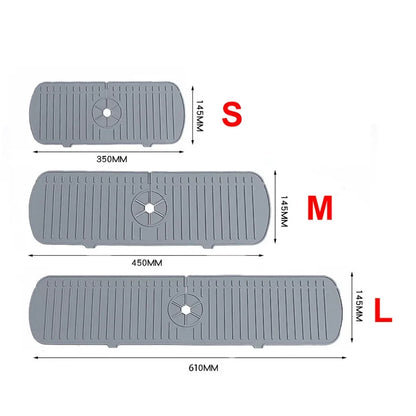 Alfombrilla de silicona para grifo