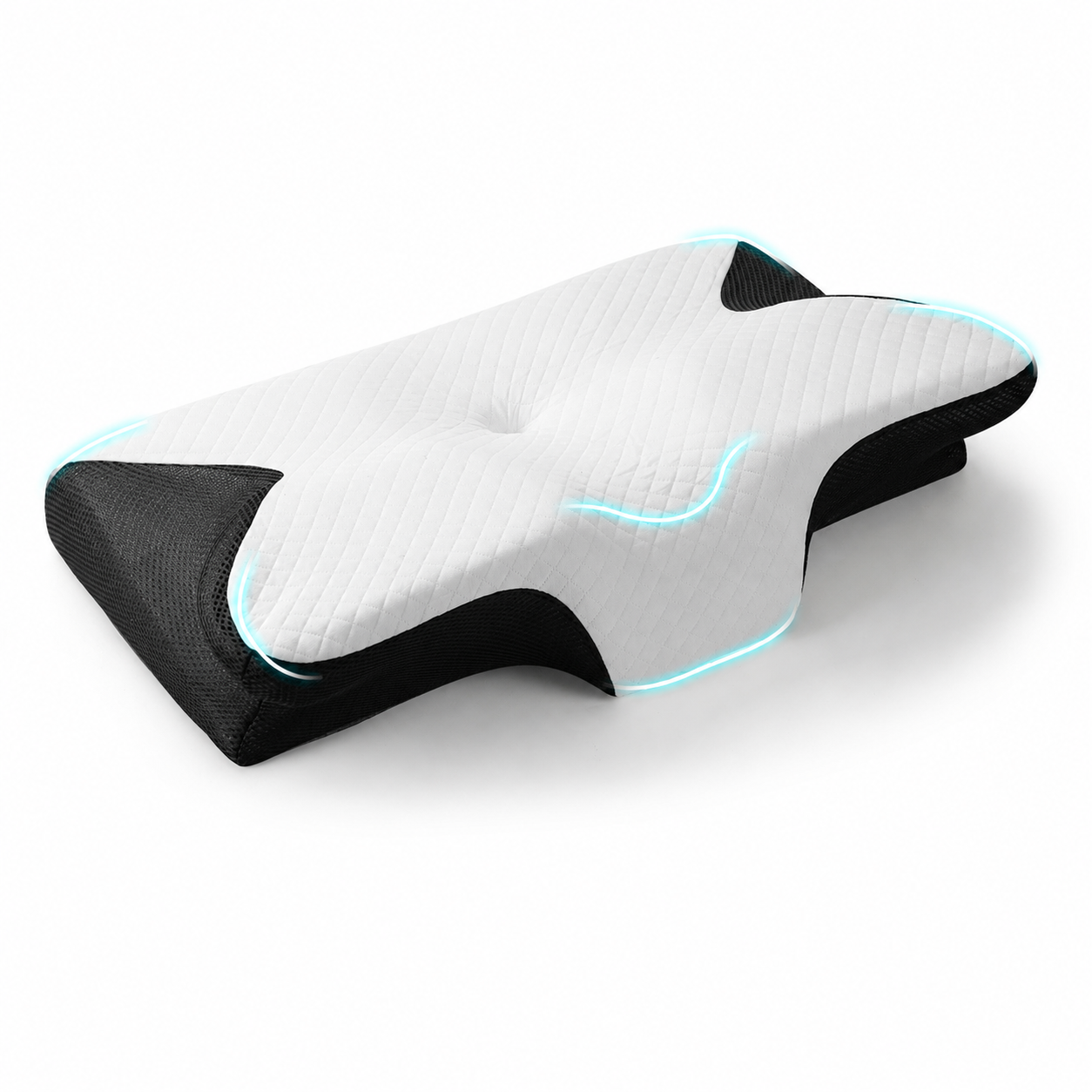 DormiCare™ Ergonomic Butterfly Memory Foam Pillow – Neck & Shoulder Pain Relief for Side, Back & Stomach Sleepers
